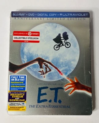 E.T. The Extra-Terrestrial 2012 Blu-ray Steelbook Target Exclusive New + Sealed - Image 1 of 4
