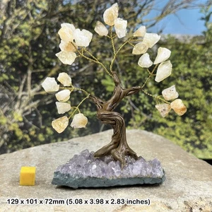 Citrine tree gemstone - spiritual healing crystals - Picture 1 of 1