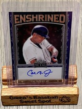 2022 Leaf Metal Cal Ripken Jr Enshrined Auto 1/1 Baltimore Orioles HOF 🔥