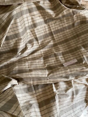 ¡¡Telas Dupioni 100 % seda calidad diseñador a cuadros!!! Foto 1 de 4