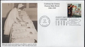 US Scott #3186l Celebrate the Century-1940s "Postwar Baby Boom", FDC - Picture 1 of 1