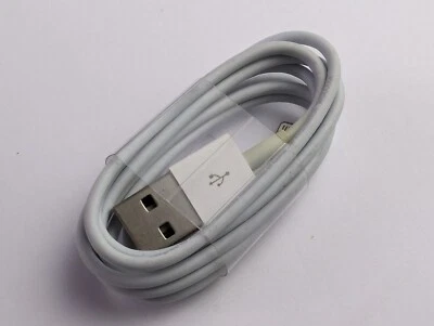 GENUINE OEM Apple Ligtning A1480 To USB Charging/Data Cable iPhone 5 7 8 x XS - Imagen 1 de 4