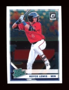 2019 Donruss Optic ROYCE LEWIS Rated Prospect Rookie RC #RP-1 Minnesota Twins - Picture 1 of 2