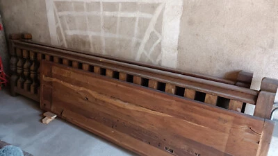 GRANDES BALUSTRADES BALUSTRES LOUIS XIII LOUIS XIV CHENE ESCALIER HAUTE EPOQUE - Photo 1/4