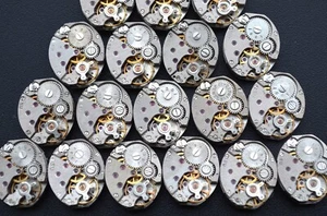 Lot 69 ladies watch OVAL movements Chaika 16x13 mm Steampunk Art parts repair - Picture 1 of 8