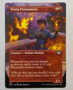 MTG - Giovane Piromante - Borderless - Nuovo con scatola - Doppio Maestro 2022 - Foto 1 di 2
