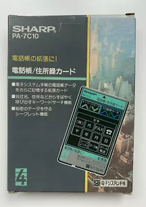 Sharp PA-7C10 "Phone Book / Address Book" IC card for electronic organizer NOS - Bild 1 von 4