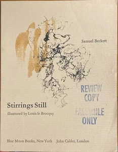Beckett, Samuel - illustriert von Louis le Brocquy rührt sich noch - Rezensionskopie - Bild 1 von 3