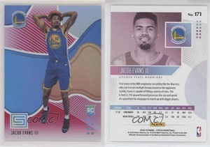 2018-19 Panini Status Rookies 2 Red Jacob Evans III #171 Rookie RC