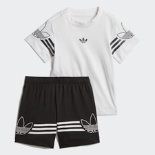 adidas boys short sets