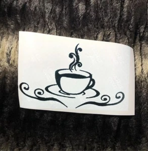 Kaffee Svg Teetasse Svg Clip Art Silhouette Svg Bild Cricut Svg Digitale Datei - Bild 1 von 1