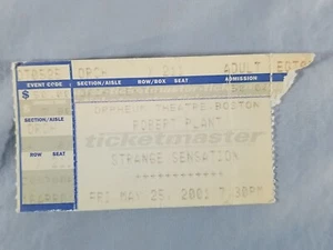 May 5-25-01 2001 ROBERT PLANT Concert Ticket Stub Orpheum Theatre Boston Ma - Picture 1 of 2