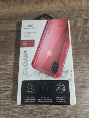 Funda para iPhone XS | Ghostek CLOAK4 delgada transparente híbrida TPU cubierta a prueba de golpes Foto 1 de 4