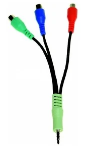 Neuf Véritable Samsung UE32C6000/UE32C8000/UE32C5800 Composant Vidéo Adaptor - Photo 1/5