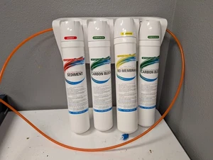 4 Stage Reverse Osmosis twist loc system quick change RO nelsen? - Picture 1 of 15