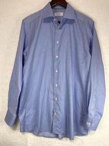 Eton Hemd Herren 16,5 42 Gestreift Modern Preppy Dress Slim Freizeit Baumwolle - Bild 1 von 11