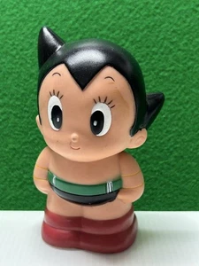 Vintage Astro Boy Soft Vinyl Piggie Bank 12cm - Picture 1 of 13
