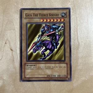 Gaia The Fierce Knight SDY-007 Starter Deck: Yugi Unlimited|Unlimited Edition - Picture 1 of 2