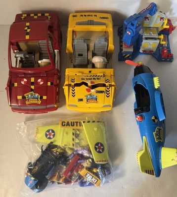 Lote de maniquíes de prueba de choque Tyco figuras de vehículos de colección avión de coche - piezas surtidas Foto 1 de 4