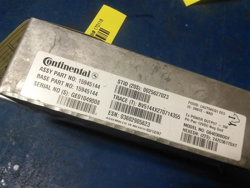 Chassis ECM Communication Classic Style Fits 04-07 SIERRA 1500 PICKUP 261464 - Image 1 of 1