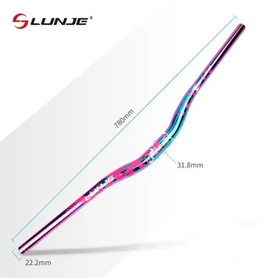 Mountain Bicycle Swallow-shaped Handlebar 31.8*720/780MM Road Bike Riser Bar - Image 1 of 4