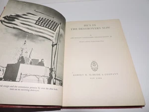 HES IN THE DESTROYERS NOW LT CMDR WILLIAM EXTON 1944 NAVY - Bild 1 von 2