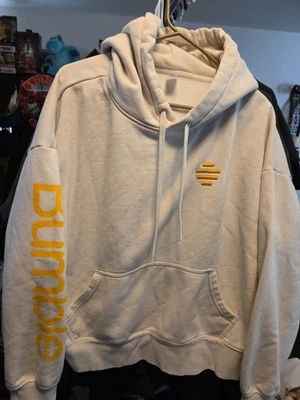 Sudadera con capucha Bumble App talla grande para mujer Foto 1 de 2