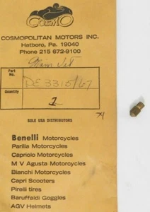 1 Nuevo de Lote Antiguo Original Dellorto Reemplazo # 67 Jet Principal de Fábrica OEM DE3315/67 NUEVO Pieza - Imagen 1 de 3