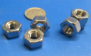 Stainless Steel Hex Nut, RH, 5/16"-24 x 9/16" Width x 19/64" Height. -50 Pcs - Picture 1 of 12