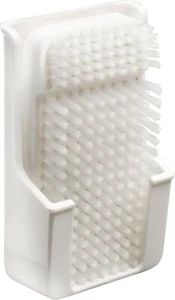 Haug Handwaschbürste m. Köcher weiß TRANSP.,ø 0,35MM HART - Bild 1 von 1