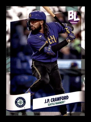 2024 Topps Big League #107 J.P. Crawford Seattle Mariners - Image 1 of 2