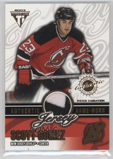 2002-03 Pacific Private Stock Titanium /256 Scott Gomez #39 Patch