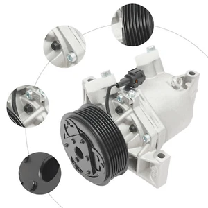 AC Compressor For 2011-2014 Nissan Juke 1.6L 2016-2018 Nissan Tiida 1.6L/1.8L - Picture 1 of 22