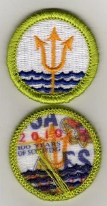 Distintivo Merito Oceanografia, Tipo K, Retro "BSA 2010" (2010-12), Come Nuovo! - Foto 1 di 1