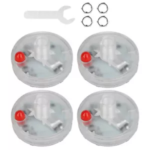 4PCS/Set Solar Energy Auto Flash Car Wheel Tire Valve Cap Light Accessories - Picture 1 of 13