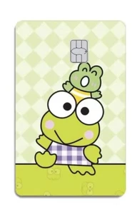 Keroppi Hello Kitty Credit Card Skin Decal Precut Small Chip - Picture 1 of 1