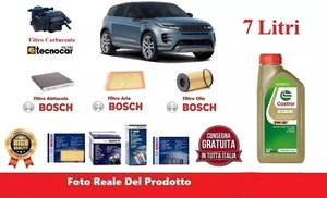 Tagliando Filtri Olio 0w30 Bosch per Range Rover Evoque L538 2.0 4x4 150 Cv - Imagen 1 de 9