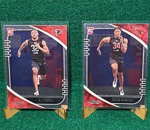 2020 Panini Absolute ISAIAH SIMMONS + AJ TERRELL Rookie RC Lot - Picture 1 of 1