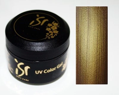 5ml ISR Nail Care UV Colour Gel Colourgel Bronze Metallic CG103 Colour Gel Manicure