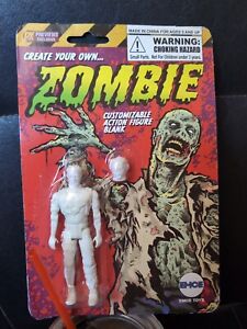Create Your Own Zombie Customizing Blank 4" Action Figure EMCE Toys
