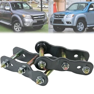 Lift Up 2" Greasable Shackles Kit For Ford Courier Ranger PJ BT50 Mazda 1998-11 - Picture 1 of 7