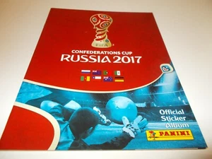 Russia 2017 Confederations empty sticker album panini Chile 2018 rare world cup - Picture 1 of 3