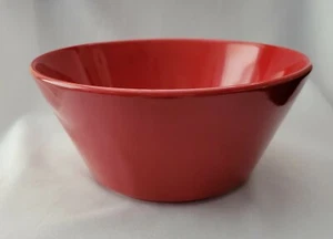 PIER 1 CUENCO CEREAL ROJO LOZA 6 3/4" - Imagen 1 de 3