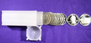 2006-S Roll silver proof quarter rolls North Dakota Full Roll (40 Coins) - Picture 1 of 6