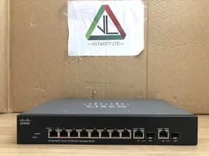 Cisco SF302-08PP w/No PSU & No Bracket Cisco 8-Port 10/100 PoE+ Switch -Inc VAT - Picture 1 of 6
