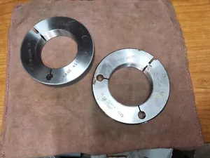 JUEGO MEDIDOR ANILLO ROSCA 2-7/8-`16 UN-2A GO/NOGO PD/ MONTAJE CALIBRE 2.8327 Y 2.8271 - Imagen 1 de 8