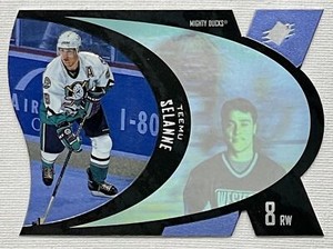 1997-98 SPx #2 Teemu Selanne Mighty Ducks Die Cut