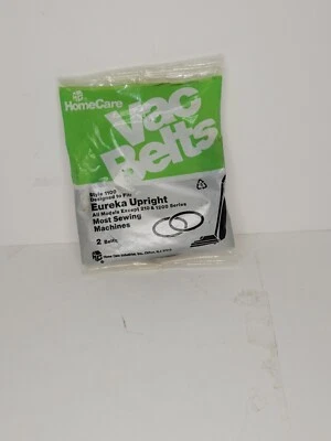 HomeCare Vac Belts Style 1100 Eureka Upright and Most Sewing Machines 2 Belts - Image 1 of 2
