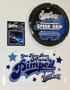 West Coast Customs 3 Pc Automotive Gift Set Steering Wheel Cover Decal and more - Picture 1 of 1