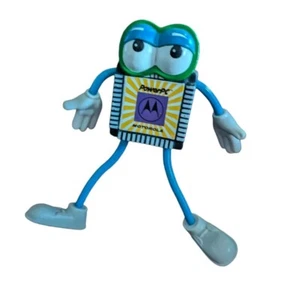 Motorola Android Power PC Bendy Toy Figure Promo Item Vtg Mascot - Picture 1 of 5